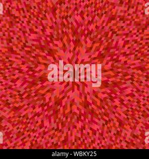 Abstract pattern dynamique - fond psychédélique hypnotique circulaire conception graphique vectoriel avec carreaux géométriques Illustration de Vecteur