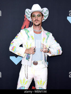 Diplo participant à la MTV Video Music Awards 2019 qui a eu lieu au Prudential Center de Newark, New Jersey. Banque D'Images