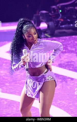 Newarke, USA. Août 26, 2019. Normani assiste à la MTV Music Video Awards au Prudential Center le 26 août 2019 à Newark, New Jersey. Credit : MediaPunch Inc/Alamy Live News Banque D'Images