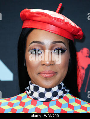 Newarke, USA. Août 26, 2019. Singer Monica Denise Brown pose dans la salle de presse au 2019 MTV Video Music Awards s'est tenue à la Prudential Center le 26 août 2019 à Newark, New Jersey, United States. Agence de presse : Image de crédit/Alamy Live News Banque D'Images