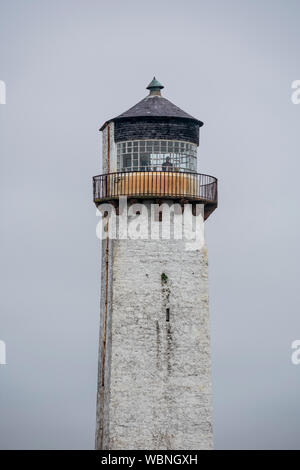 Southerness Lighthouse, Dumfries & Galloway Banque D'Images