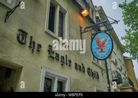 L'aigle et de l'enfant pub oxford Banque D'Images