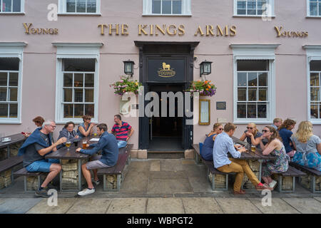 Le Kings Arms pub, oxford Banque D'Images