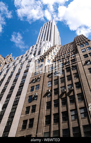 Gratte-ciel de Midtown le long de Madison Avenue, Manhattan, New York, USA Banque D'Images