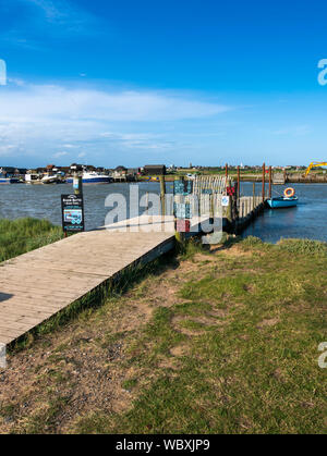 Walberswick à Southwold, ferry Port Walberswick, Walberswick, Suffolk, Angleterre, Royaume-Uni. Banque D'Images