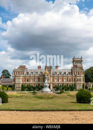 Somerleyton Hall, Somerleyton, Lowestoft, Suffolk, Angleterre, Royaume-Uni. Banque D'Images