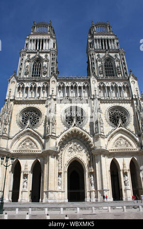 Cathdral Orléans Loiret, Sainte-Croix, Centre, France Banque D'Images