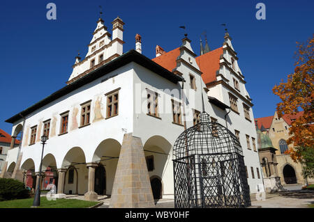 Ancien hôtel de ville de Levoca, Slovaquie Banque D'Images