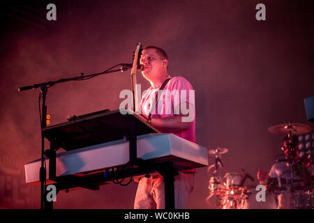 Biddinghuizen, Pays-Bas 16 août 2019 Jungle en concert au festival Lowlands 2019 © Roberto Finizio/ Alamy Banque D'Images