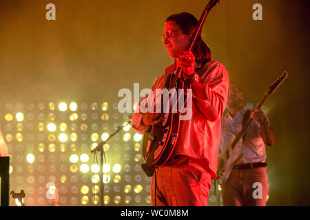 Biddinghuizen, Pays-Bas 16 août 2019 Jungle en concert au festival Lowlands 2019 © Roberto Finizio/ Alamy Banque D'Images