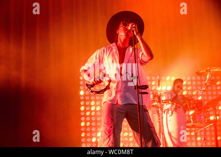 Biddinghuizen, Pays-Bas 16 août 2019 Jungle en concert au festival Lowlands 2019 © Roberto Finizio/ Alamy Banque D'Images