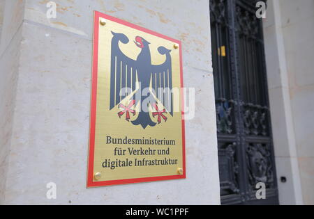 Ministère fédéral des Transports et de l'infrastructure numérique Berlin Allemagne Banque D'Images