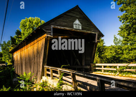 Bement Pont couvert en   Bradford, New Hampshire, USA Banque D'Images