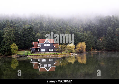 Couleurs d'automne en bolu turquie Banque D'Images