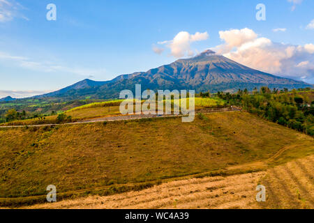 Mt. Kanlaon, Ville Canlaon, Neg. Ou, aux Philippines. Banque D'Images