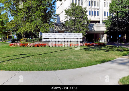 Case Institute of Technology sur le campus de l'université case Western Reserve dans le quartier University Circle de Cleveland, Ohio, États-Unis. Banque D'Images