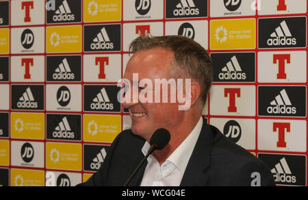 Windsor Park, Belfast, Irlande du Nord, Royaume-Uni. 28 août 2019. L'Irlande du manager Michael O'Neill nommé son équipe aujourd'hui pour le prochain match amical contre le Luxembourg (Jeudi 05 septembre) et de l'important match de qualification de l'UEFA EURO 2020 contre l'Allemagne (lundi 09 septembre 2019). Les deux parties seront jouées à Belfast et l'Irlande du Nord en ce moment haut GROUPE C DANS LA ZONE EURO avec 12 points qualificatifs de quatre jeux. Crédit : David Hunter/Alamy Live News. Banque D'Images