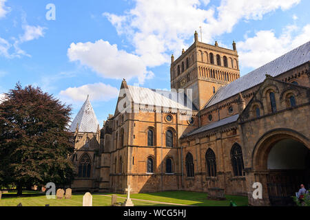 Southwell Minster, cathédrale et église paroissiale, Southwell, Nottinghamshire Banque D'Images