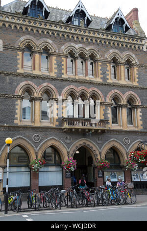 Bibliothèque de la ville, Art Gallery and Museum, Hereford, Angleterre, Royaume-Uni Banque D'Images