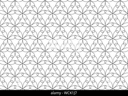 Résumé motif géométrique avec minces de passage des lignes droites. Modèle transparent pour l'impression textile. Vector EPS10 Illustration de Vecteur