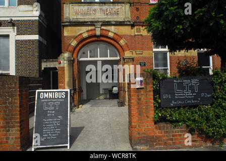 Bibliothèque commune de Clapham Banque D'Images