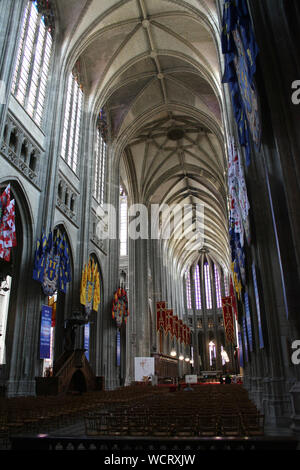 Cathdral Orléans Loiret, Sainte-Croix, Centre, France Banque D'Images