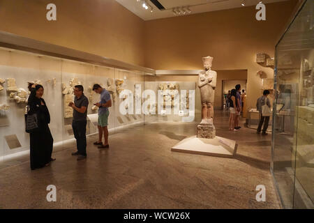 Constatations Dans l'égyptien Metropolitan Museum of Art, le plus grand musée d'art aux États-Unis d'Amérique Banque D'Images