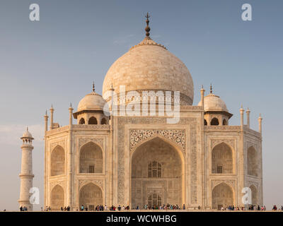 Taj Mahal, Agra, Uttar Pradesh, Inde, Asie Banque D'Images