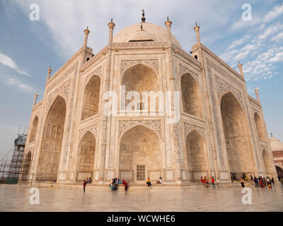 Taj Mahal, Agra, Uttar Pradesh, Inde, Asie Banque D'Images