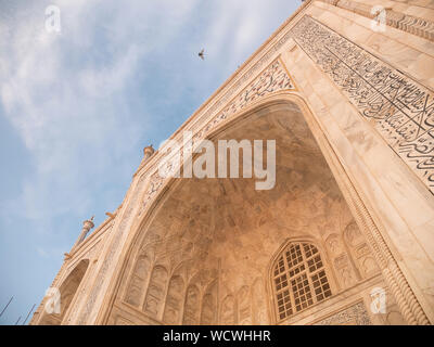 Taj Mahal, Agra, Uttar Pradesh, Inde, Asie Banque D'Images