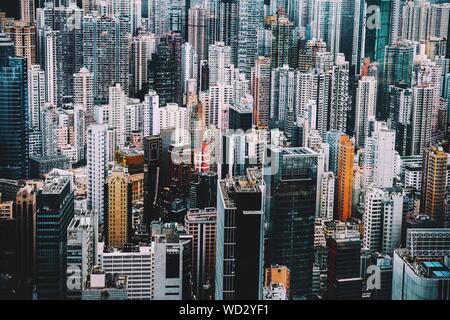 Full Frame Shot of Modern Cityscape