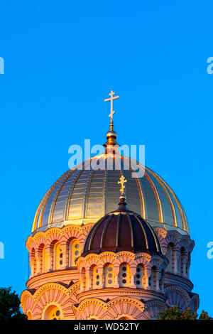 Cathédrale de la Nativité du Christ, Riga, Lettonie, en Europe du Nord, Banque D'Images