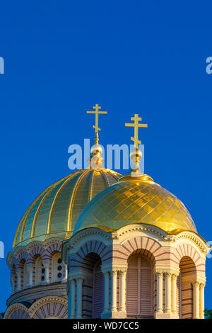 Cathédrale de la Nativité du Christ, Riga, Lettonie, en Europe du Nord, Banque D'Images