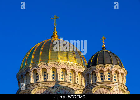 Cathédrale de la Nativité du Christ, Riga, Lettonie, en Europe du Nord, Banque D'Images