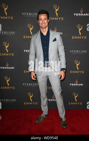 North Hollywood, CA. Août 28, 2019. Matthew Atkinson, au 2019 de jour Groupe de pairs Célébration à Saban Media Centre à North Hollywood, Californie le 28 août 2019. Credit : Faye Sadou/media/Alamy Punch Live News Banque D'Images