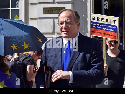 Londres, Royaume-Uni. Août 29, 2019. Réunion des ministres laisser un Brexit dans Whitehall. Michael Ellis QC MP - Solliciteur général. Credit : PjrNews/Alamy Live News Banque D'Images