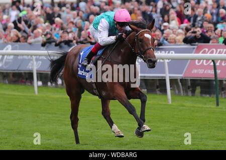 Activer monté par FRANKIE DETTORI REMPORTE LE, DARLEY YORKSHIRE OAKS, 2019 Banque D'Images