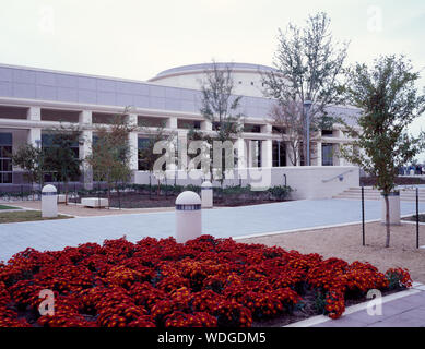 George Bush Presidential Library and Museum sur le Texas A&M University Campus, College Station, Texas Banque D'Images