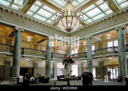 Vue de l'intérieur Joseph Smith Memorial Building Banque D'Images