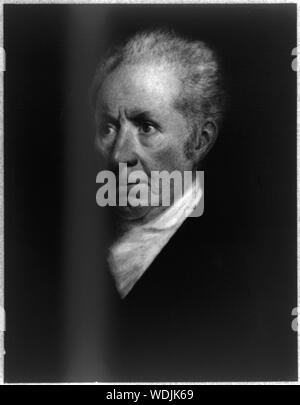 Gilbert Charles Stuart, 1755-1828, portrait buste, face vers la gauche Abstract/moyenne : 1 tirage photographique. Banque D'Images