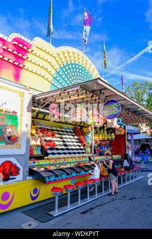 L'ÉNP juste, Pacific National Exhibition, Hastings Park, Vancouver, British Columbia, Canada Banque D'Images