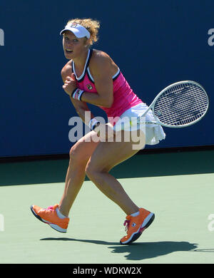 New York, USA. Août 29, 2019. New York Flushing Meadows US Open 2019 29/08/19 Jour 4 Laura Siegemund (GER) en deuxième tour Photo Anne Parker International Sports - Photos Ltd/Alamy Live News Banque D'Images