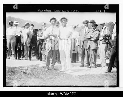 Match de golf] Fred McLeod et Alex Smith Résumé/moyenne : 1 négative : 5 x 7 in. ou moins. Banque D'Images