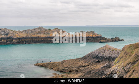 Pointe Du Grouin Banque D'Images