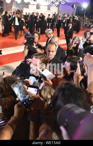 Venise, Italie - 29 août, 2019. Brad Pitt assiste au tapis rouge de AD ASTRA au cours du 76e Festival du Film de Venise le 29 août 2019 à Venise, Italie. © Andrea Merola/éveil/Alamy Live News Banque D'Images