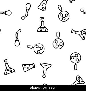 Éléments de chimie vecteur modèle transparent Illustration de Vecteur