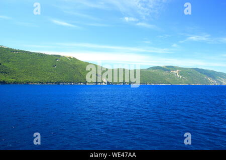 Île de Cres, Mer Adriatique, Croatie Banque D'Images