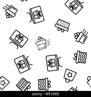 Vecteur Modèle transparente cadeaux Illustration de Vecteur