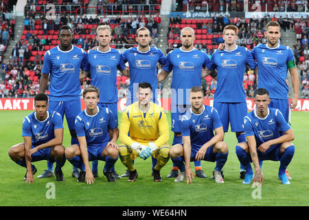 15 août 2019 Eindhoven, pays-Bas Soccer UEFA Europa League PSV v Haugesund 15-08-2019: Voetbal: PSV v Haugesund: Eindhoven L-R: TeamPicture Haugesund Banque D'Images