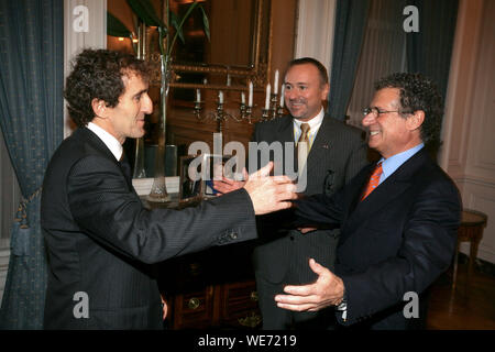 LAURENT DASSAULT A REÇU LA COURONNE DE BELGIQUE À L'AMBASSADE DE BELGIQUE À PARIS Banque D'Images